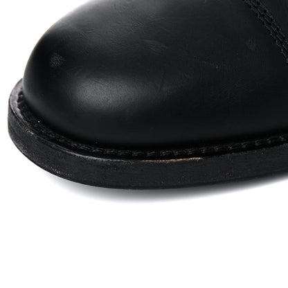 Chanel Calfskin Quilted Lace Up Combat Boots 40.5 Black 11 of 17