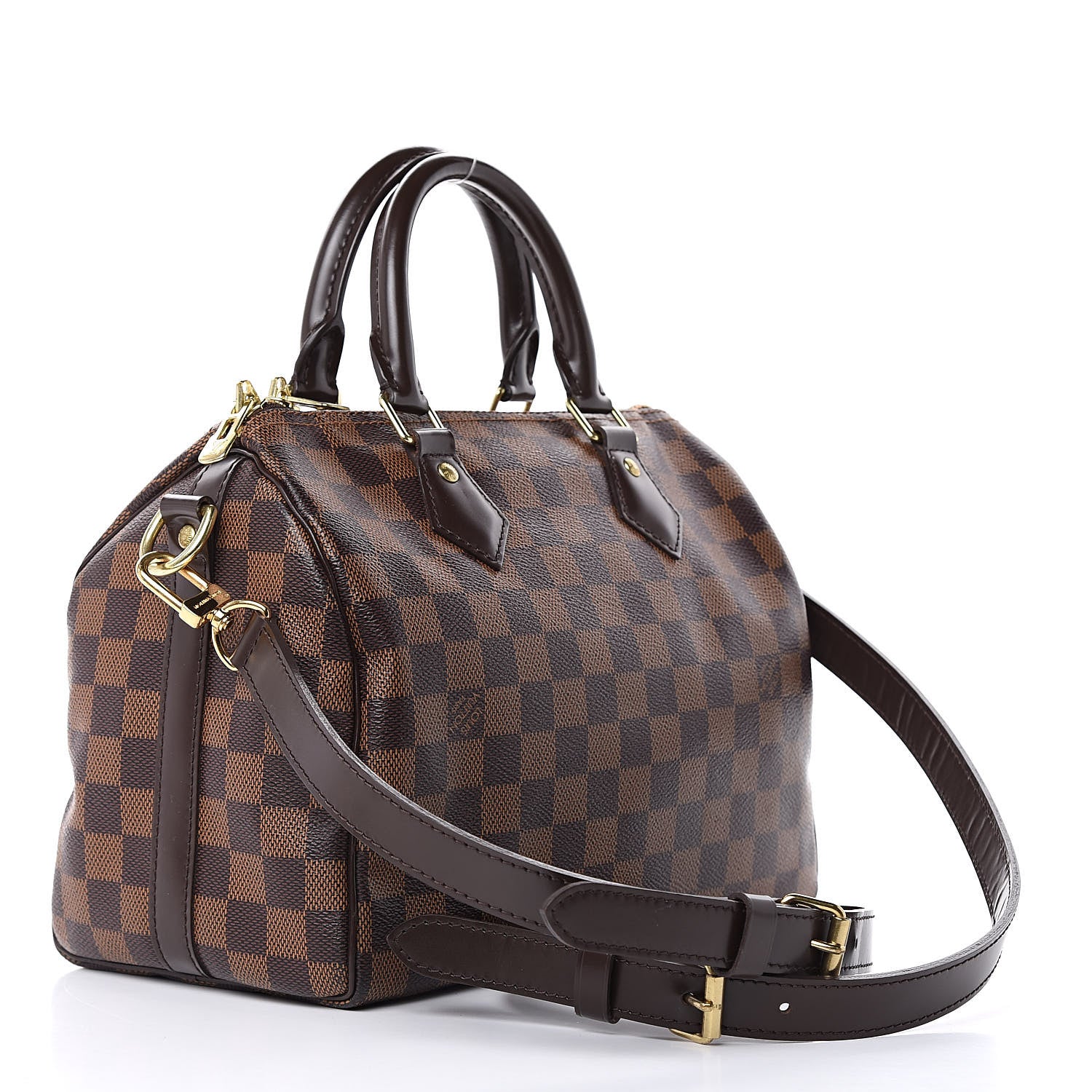 Louis Vuitton Damier Ebene Speedy Bandouliere 25 3 of 14