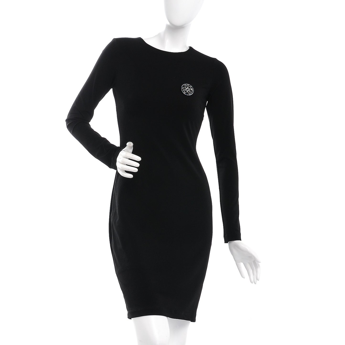 Glittered Resin Strass Brooch Black Pink