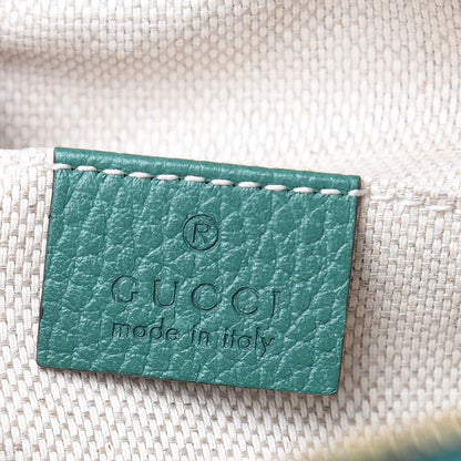 Gucci Pebbled Calfskin Small Soho Disco Bag Emerald Green 6 of 10