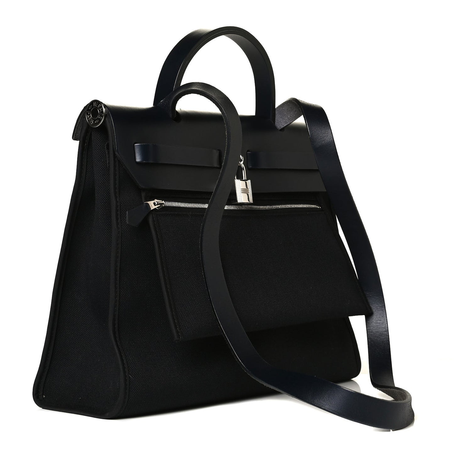 Military Toile Vache Hunter Herbag Zip PM 31 Bleu Marine
