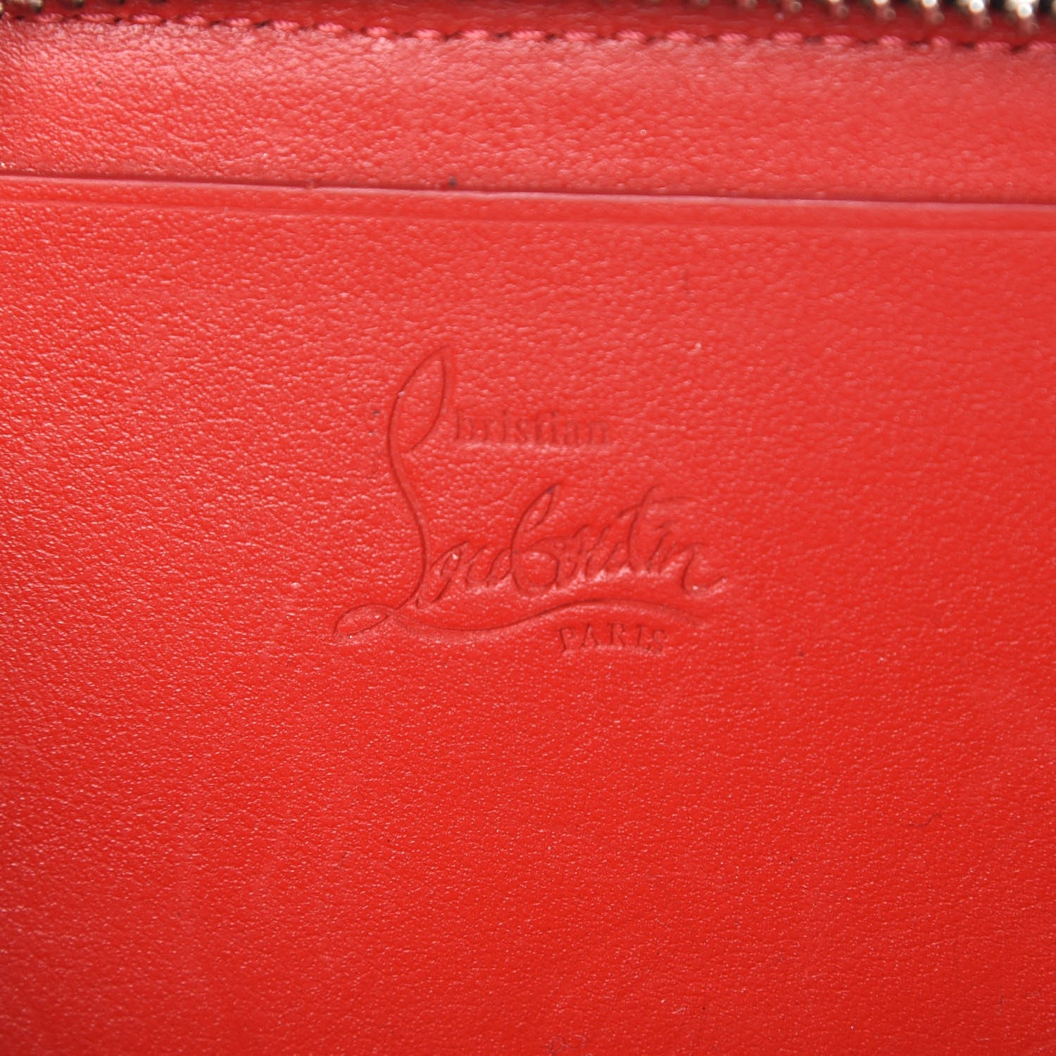 Christian Louboutin Patent Spiked Panettone Coin Purse Black Multicolor 6 of 9