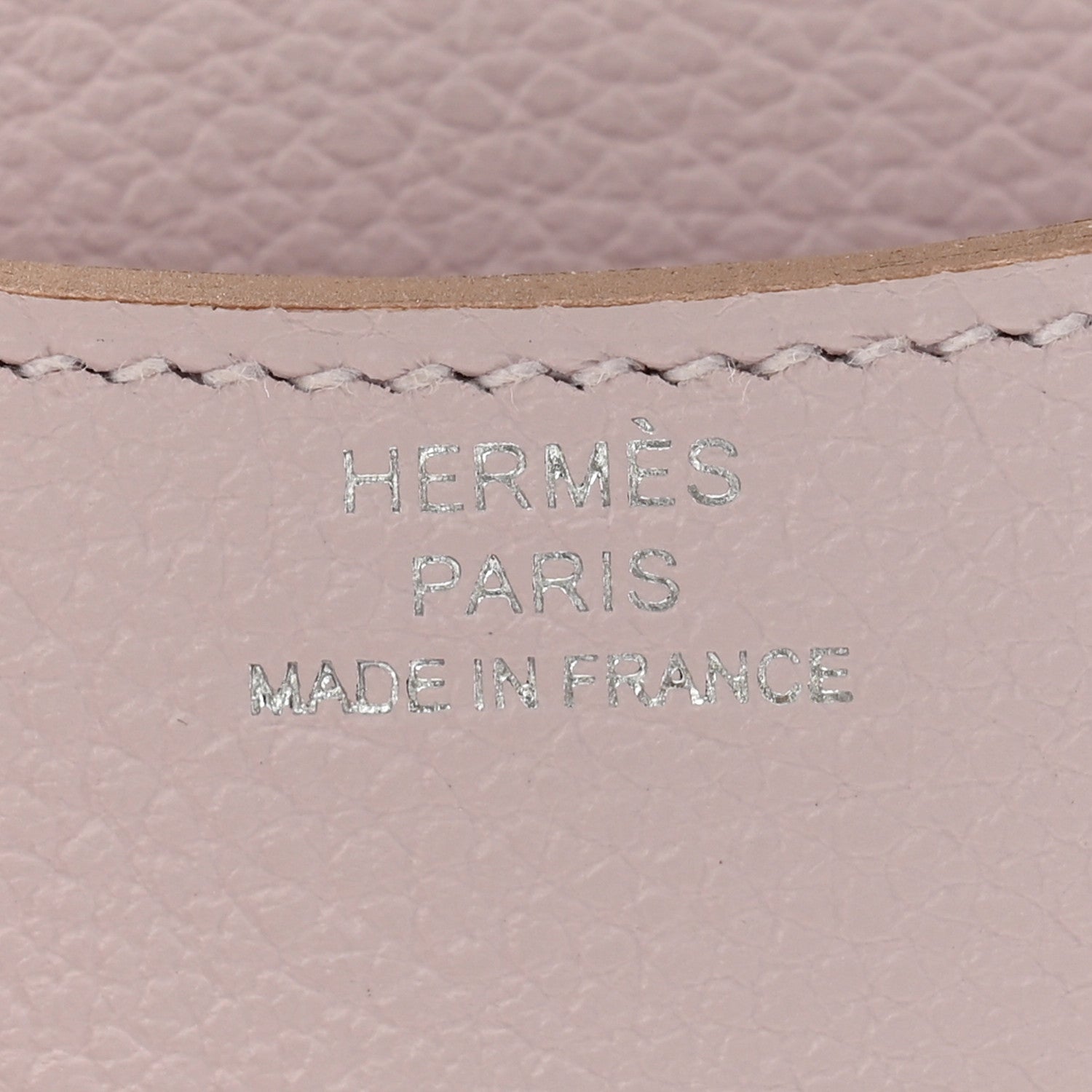 Hermes Evercolor Constance Slim Wallet Mauve Pale 7 of 9