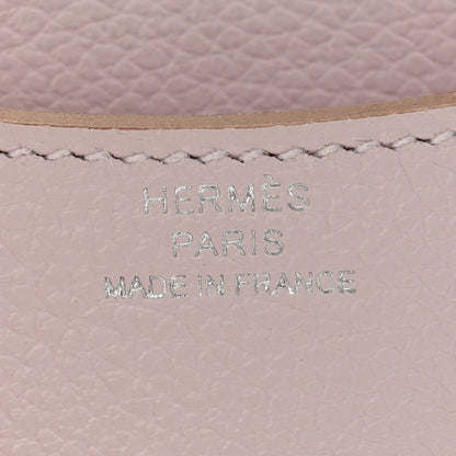 Hermes Evercolor Constance Slim Wallet Mauve Pale 7 of 9