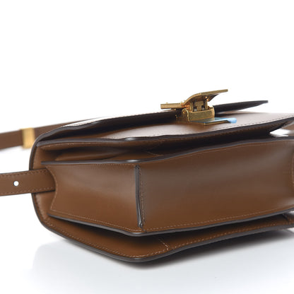 Celine Box Calfskin Small Classic Box Flap Bag Camel 9 of 10