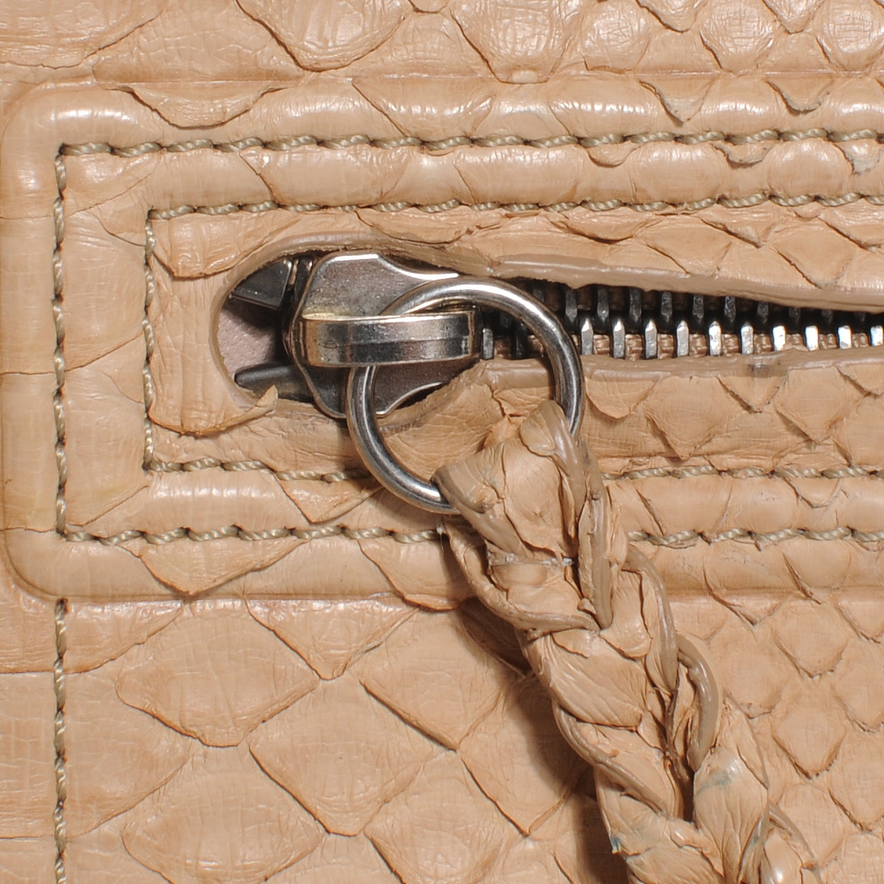 Python Small Phantom Luggage Dusty Pink