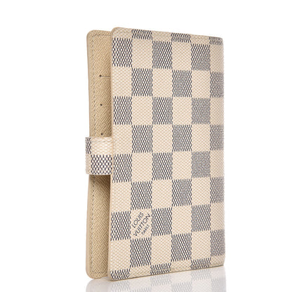 Louis Vuitton Damier Azur Small Ring Agenda Cover 3 of 7
