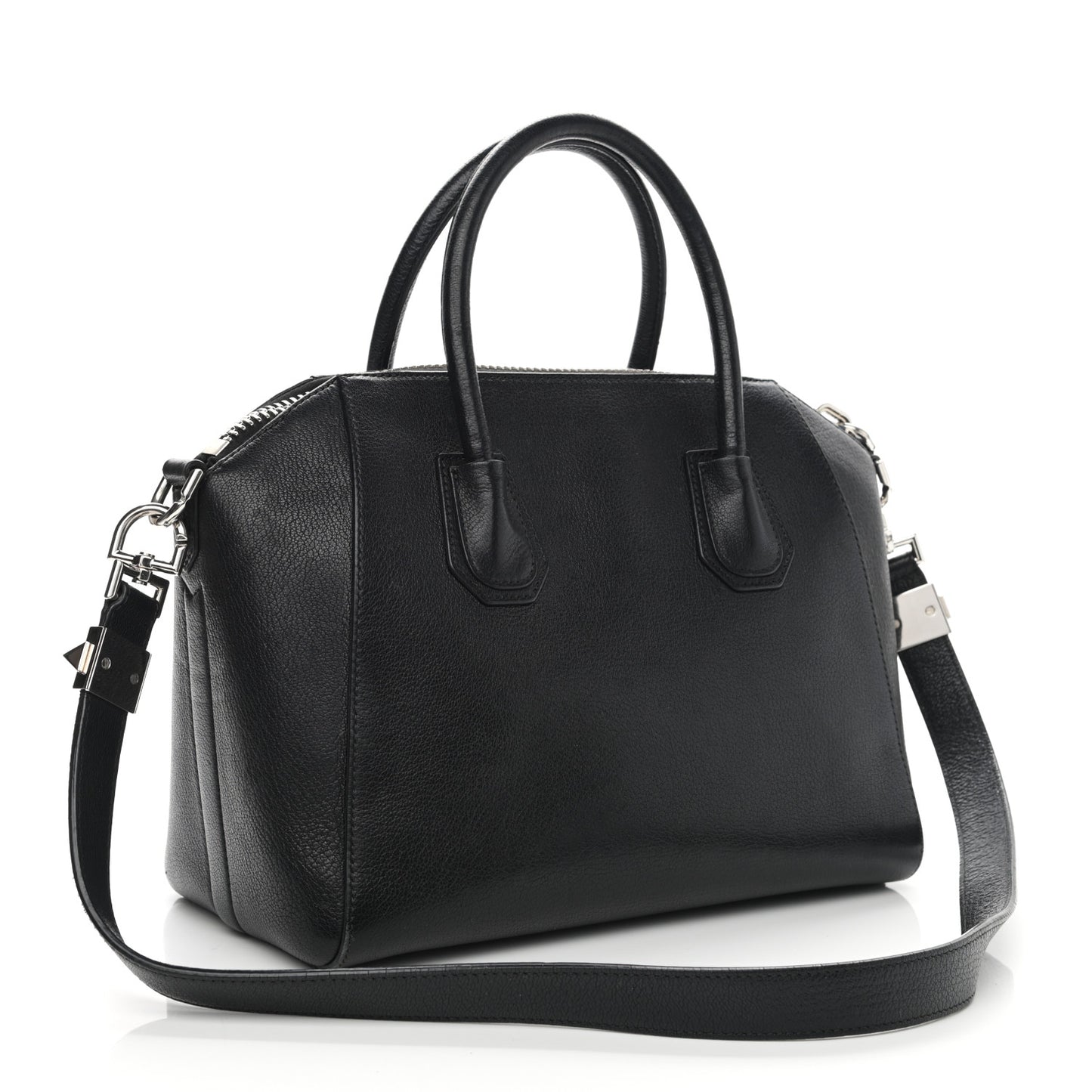 Sugar Goatskin Mini Antigona Black