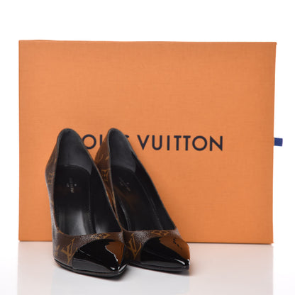 Louis Vuitton Patent Monogram Fetish Pumps 38 10 of 10