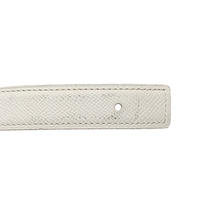 Hermes Epsom Box 18mm Mirage Belt 85 34 White Gold 7 of 8