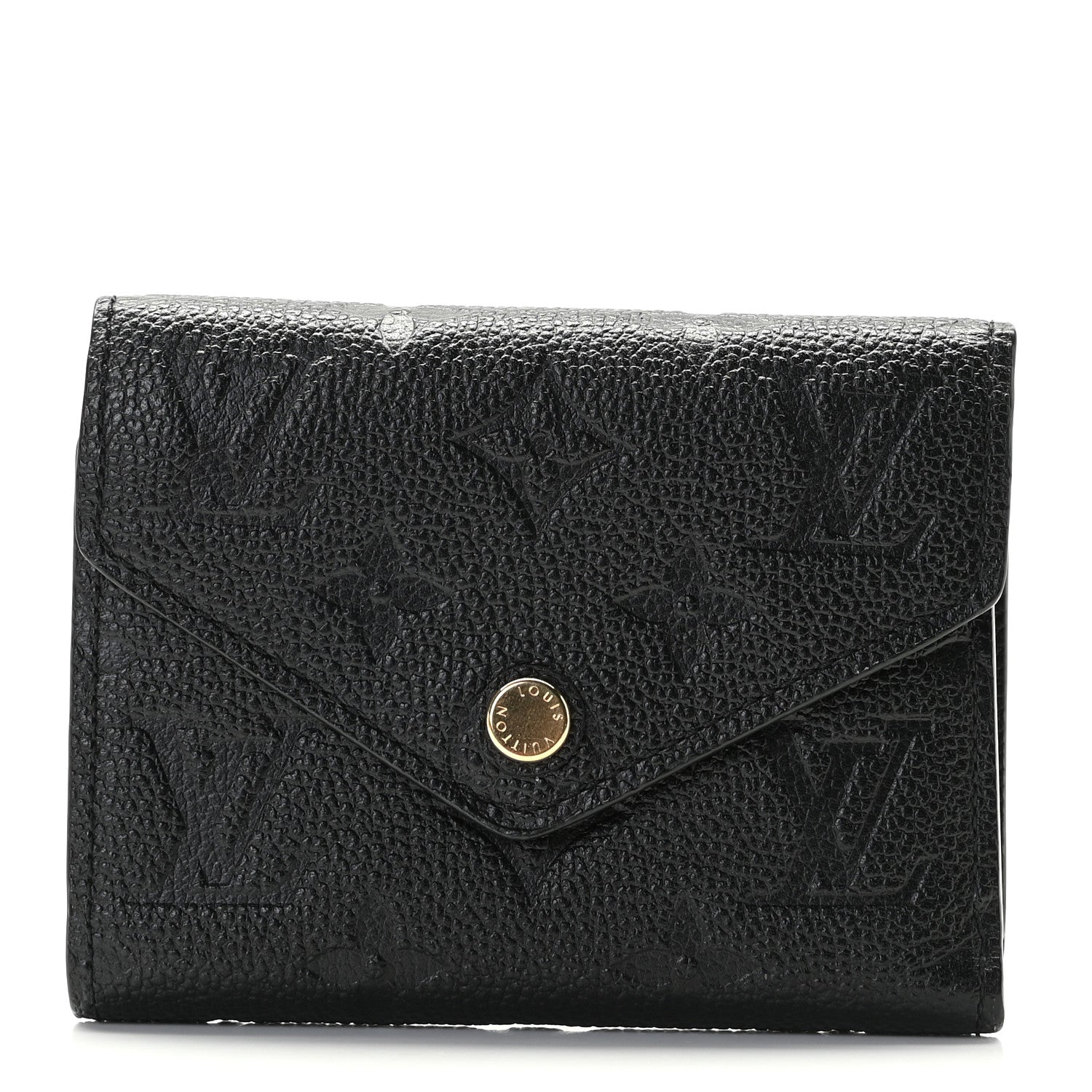 Louis Vuitton Empreinte Victorine Wallet Black 1 of 8
