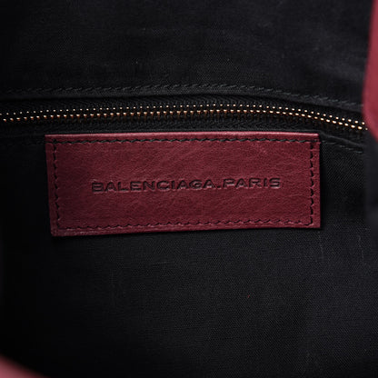 Balenciaga Agneau Giant 12 Rose Gold Hardware Mini Pompon Cassis 8 of 9