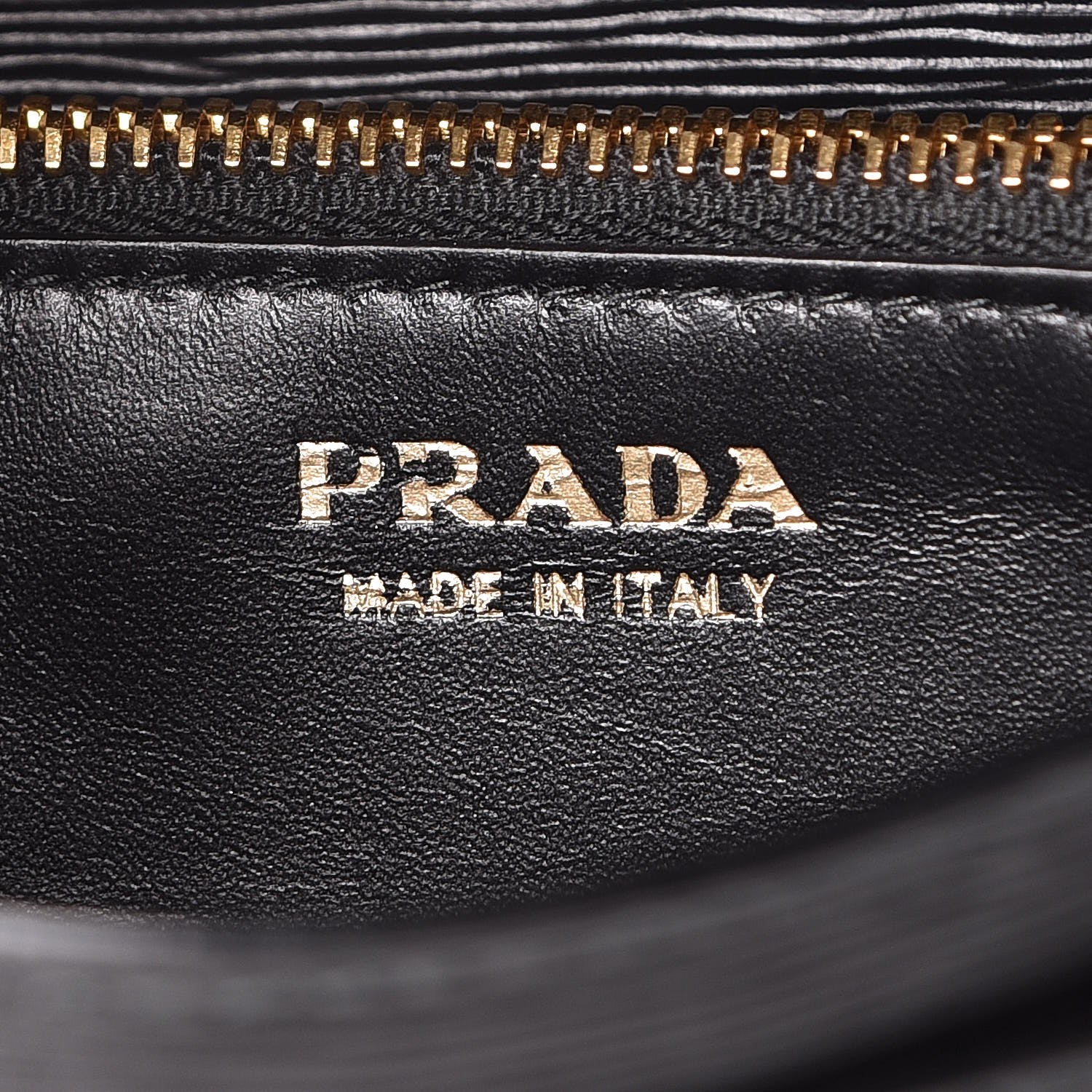 Prada Vitello Move Continental Wristlet Wallet Black 8 of 9