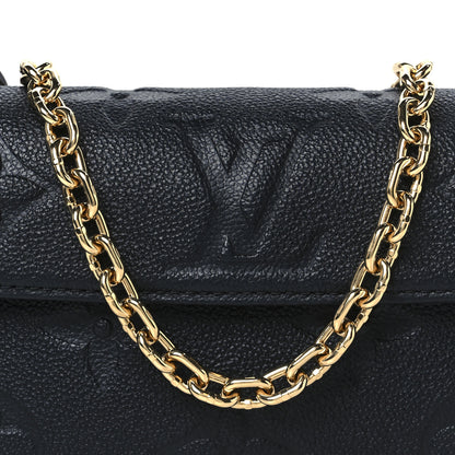 Louis Vuitton Empreinte Monogram Giant Ivy Wallet On Chain Black 7 of 10