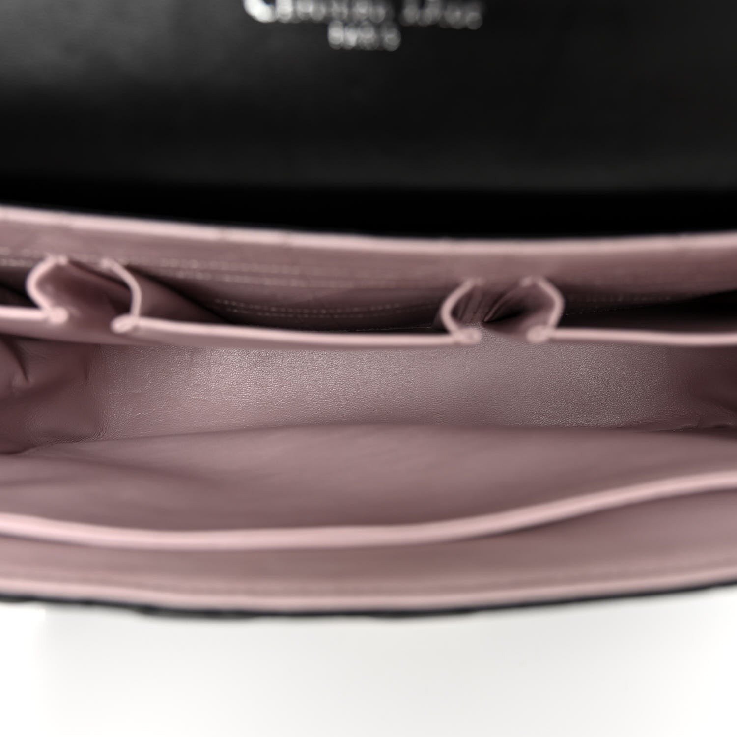 Christian Dior Lambskin Cannage Medium Miss Dior Flap Black 5 of 9