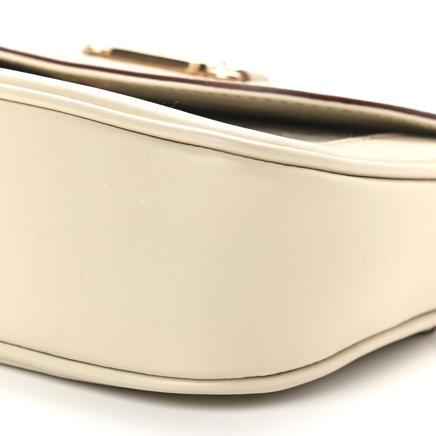 Guccissima Small Shoulder Bag Off White