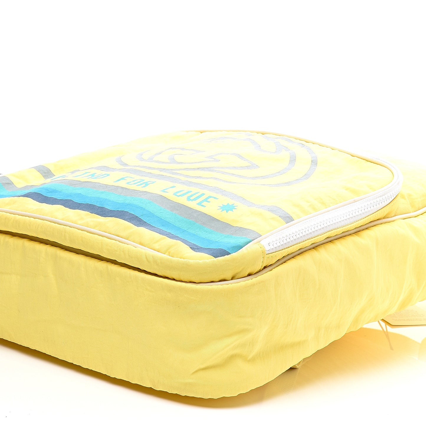 Nylon Twill Blind For Love Interlocking G Backpack Pastel Yellow Multicolor