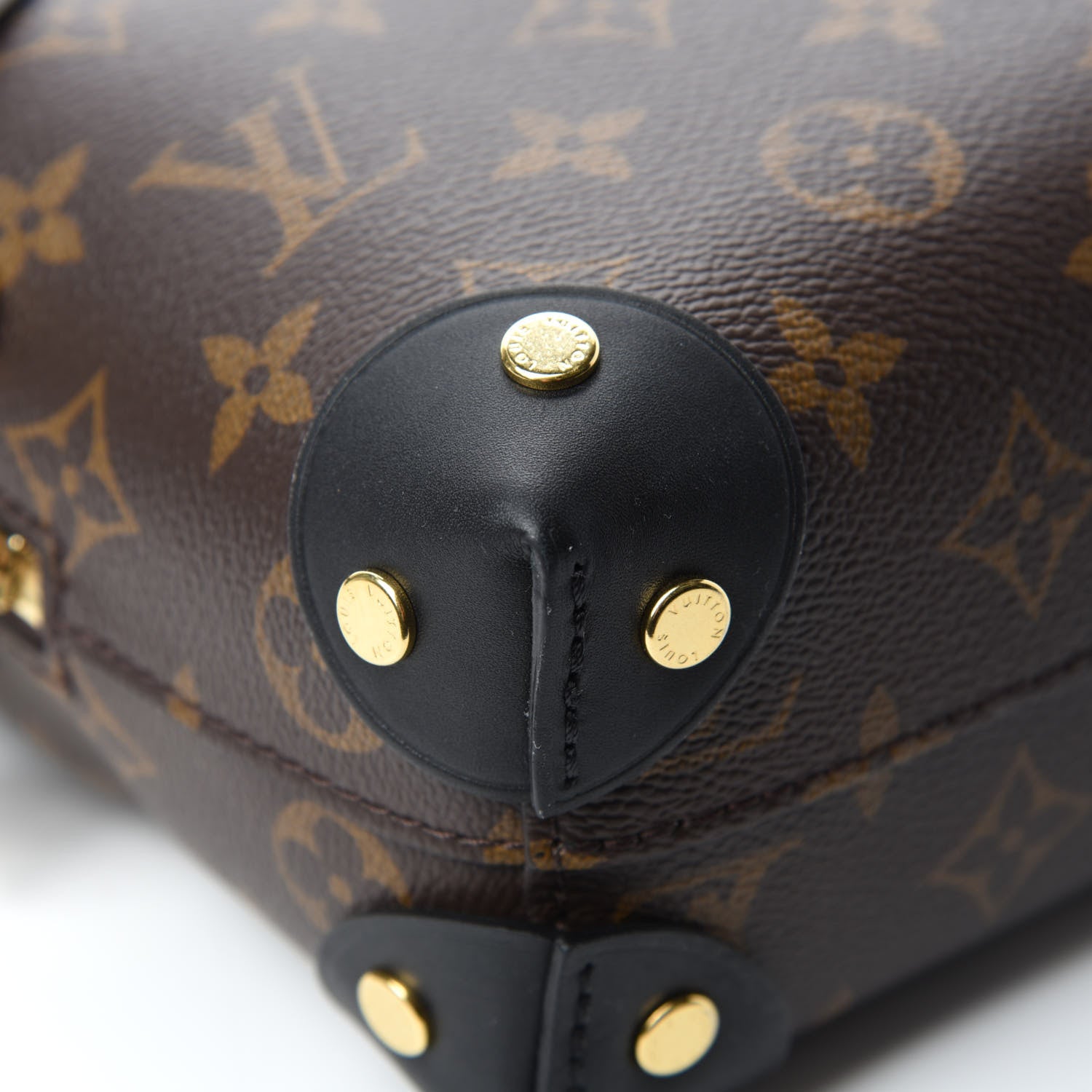 Louis Vuitton Monogram Petite Malle Souple Black 8 of 13