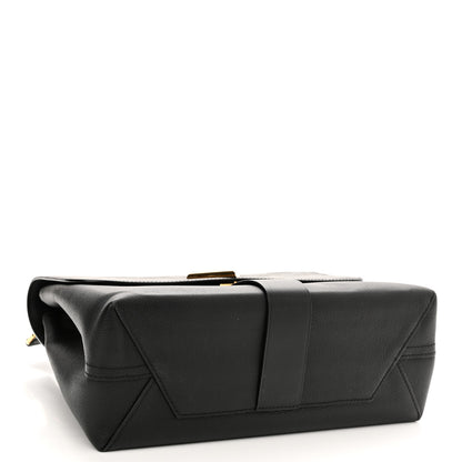 Louis Vuitton Calfskin Monogram Very One Handle Black 4 of 11