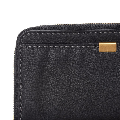 Chloe Grained Calfskin Medium Marcie Zip Card Holder Black 8 of 8