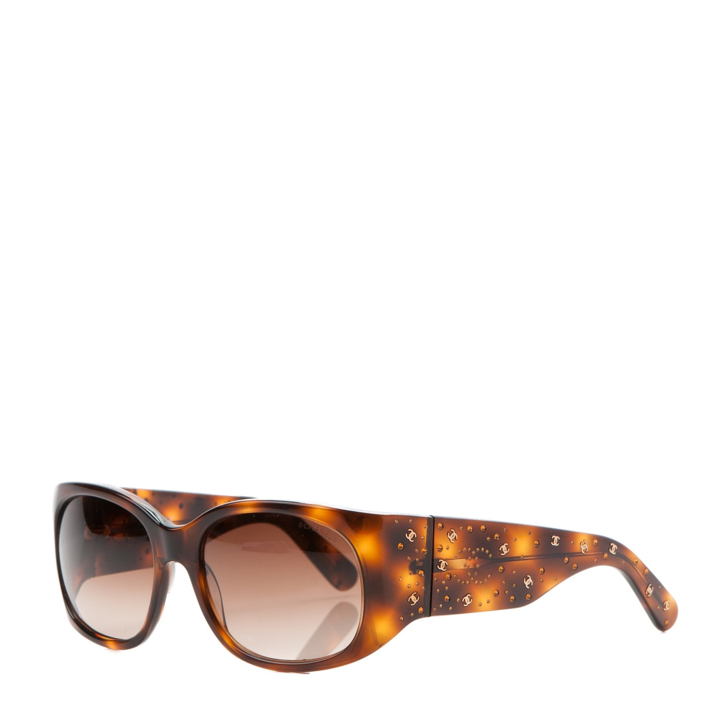 Swarovski Crystal CC Sunglasses 5134-B Tortoise