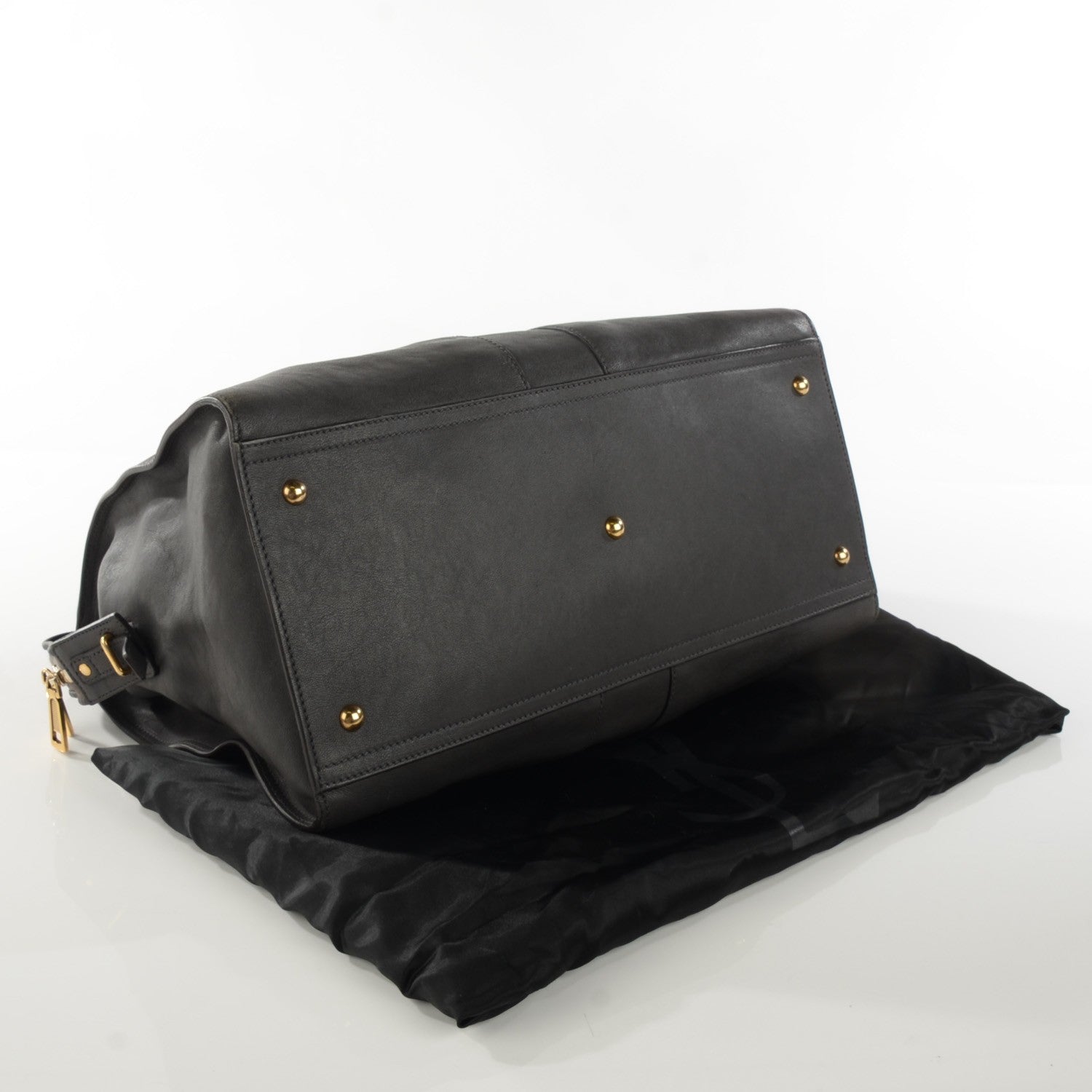 Saint Laurent Sheepskin Large Cabas ChYc Grey 4 of 7