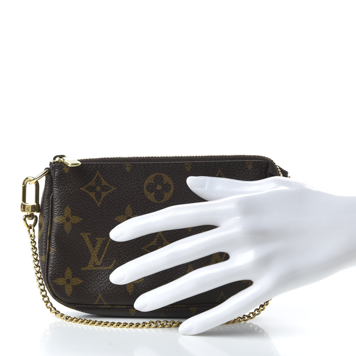 Louis Vuitton Monogram Mini Pochette Accessories 2 of 11