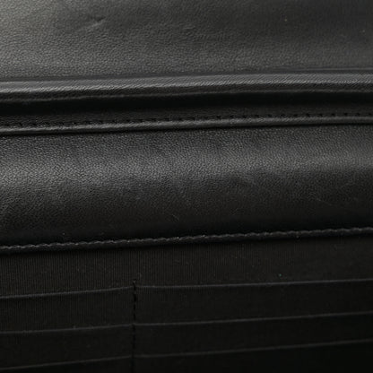 Chanel Lambskin Quilted Boy Wallet On Chain WOC Black 11 of 13