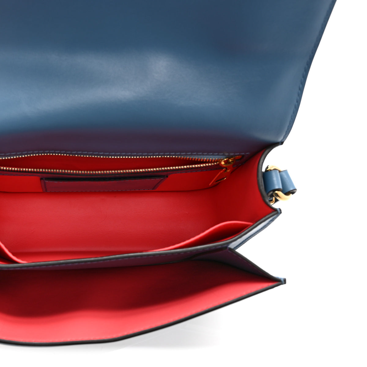 Smooth Calfskin LV Pont 9 Blue Orage