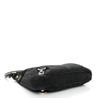 Gucci Monogram Medium Abbey D Ring Hobo Black 4 of 12