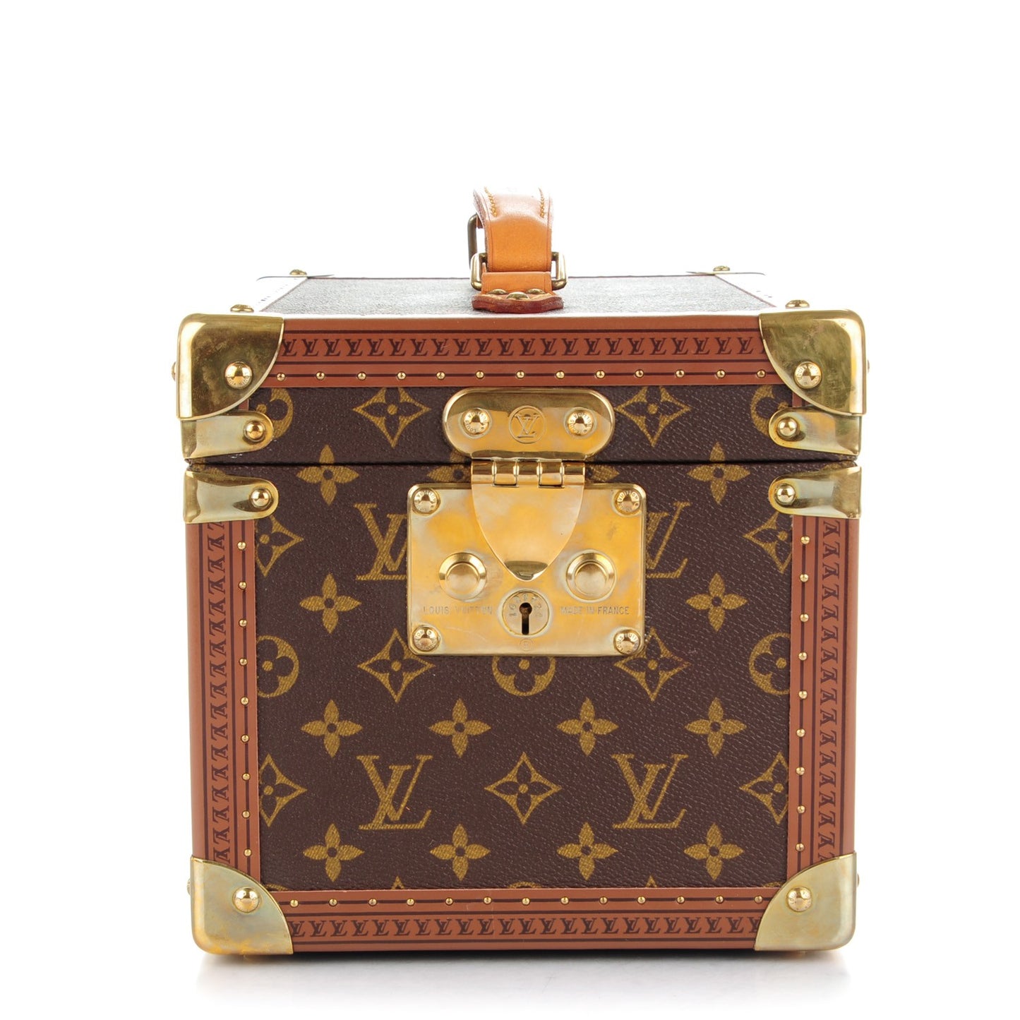 Monogram Boite Flacons Beauty Train Trunk Case