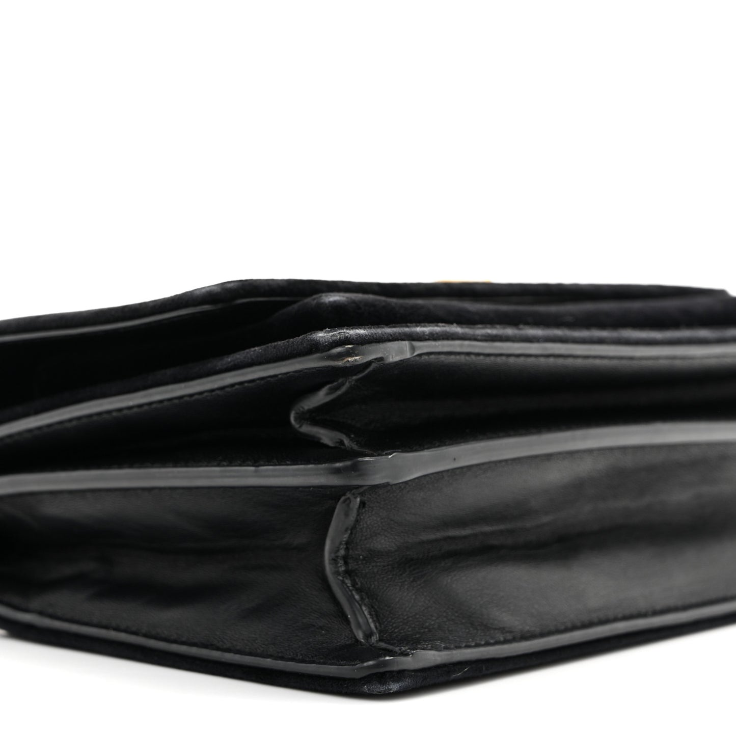 Velvet Small Monogram Sunset Black