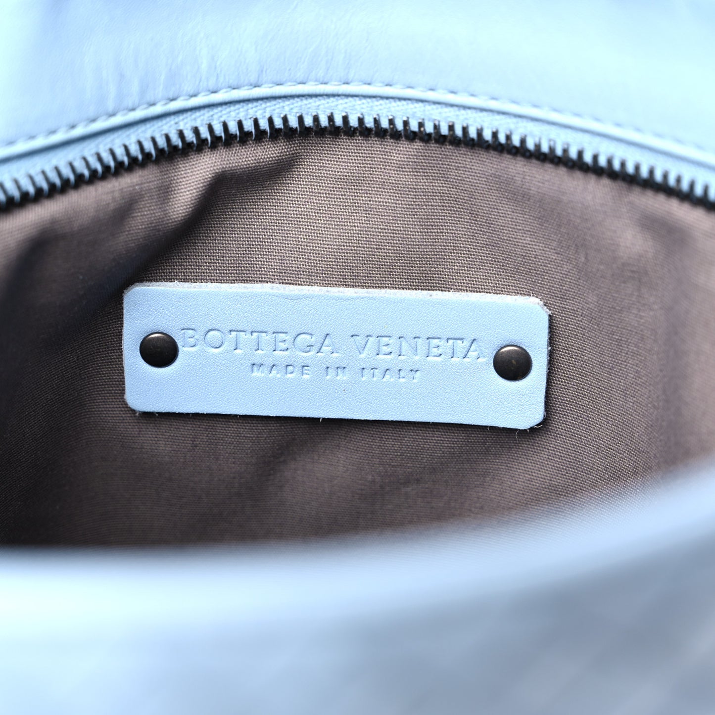 Nappa Intrecciato VN Crossbody Messenger Bag Ciel