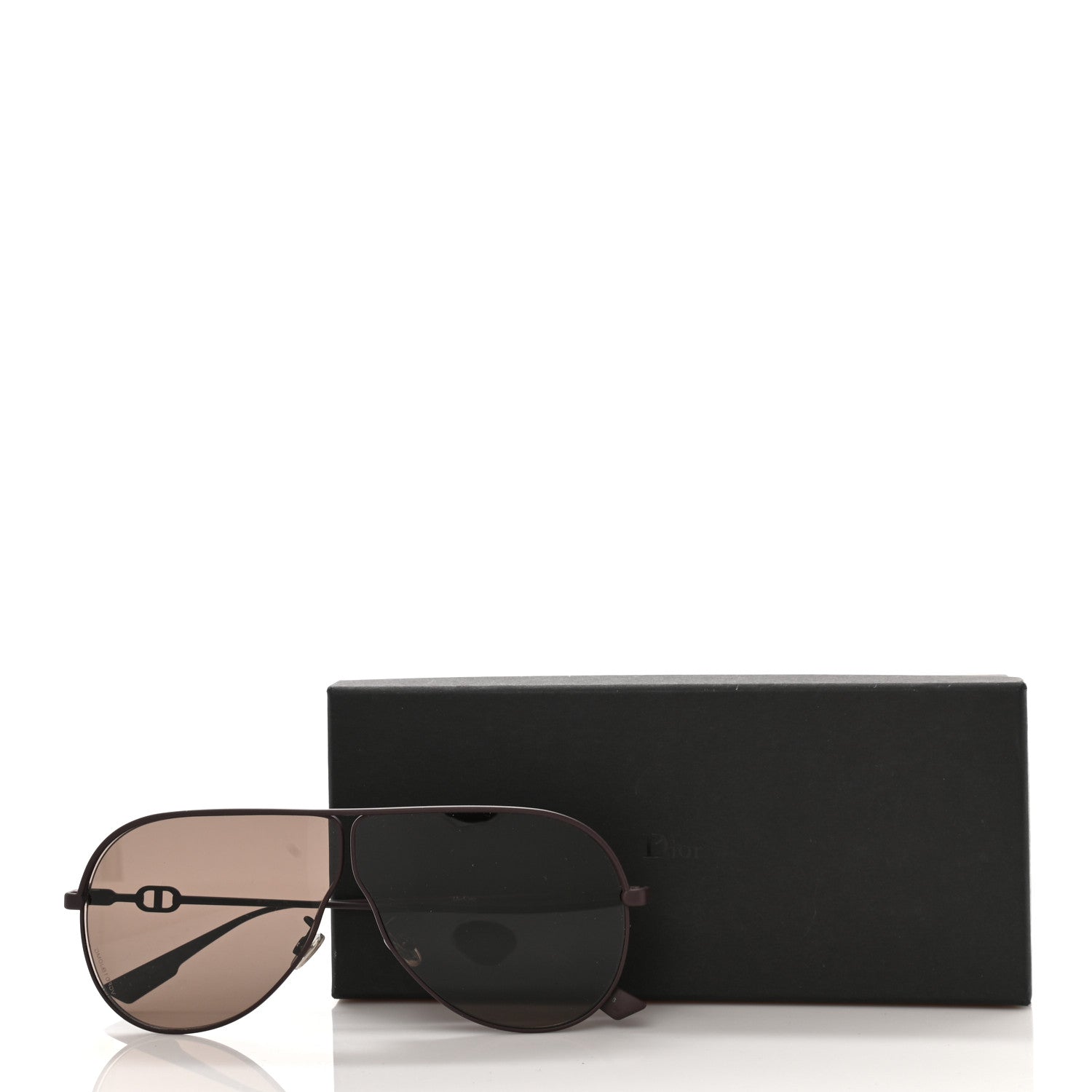 Christian Dior Metal Diorcamp Sunglasses Burgundy 9 of 9