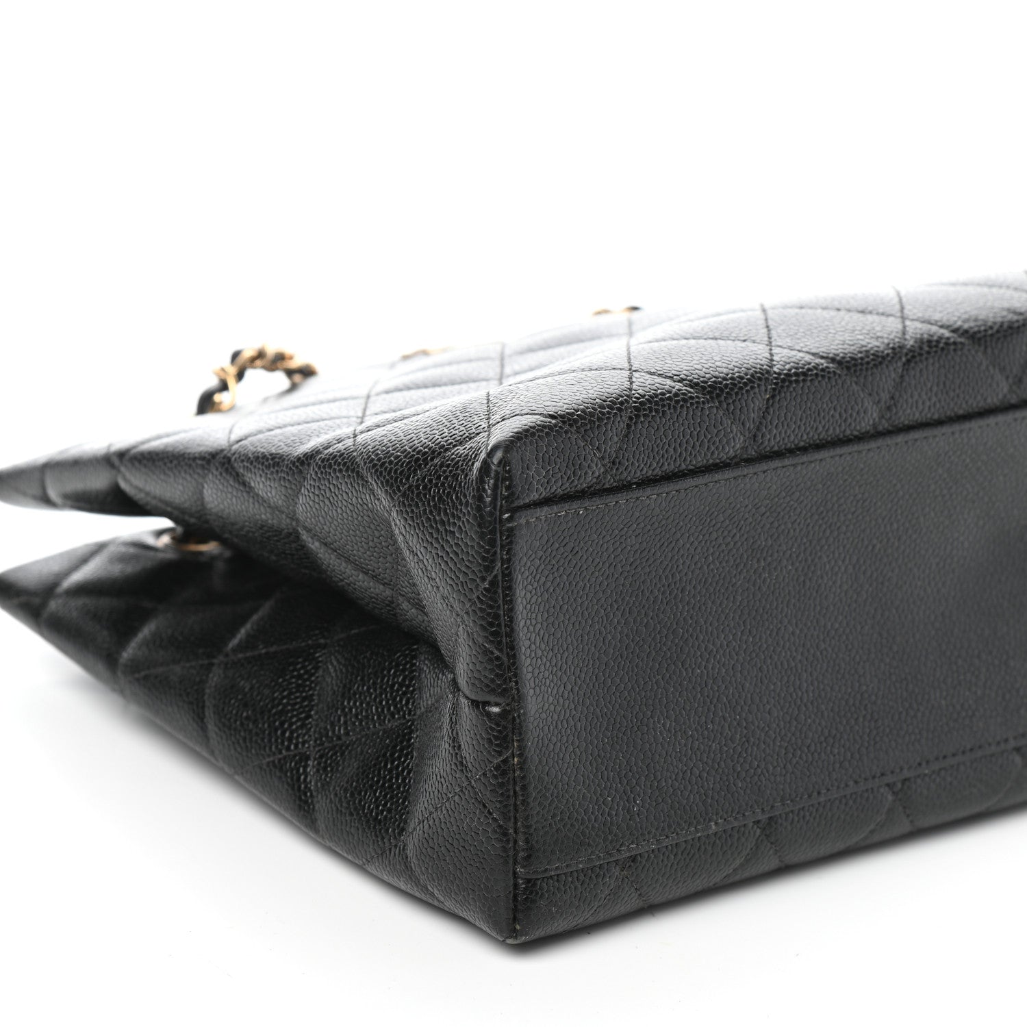 Chanel Caviar Quilted Shopper Tote Black 12 of 13