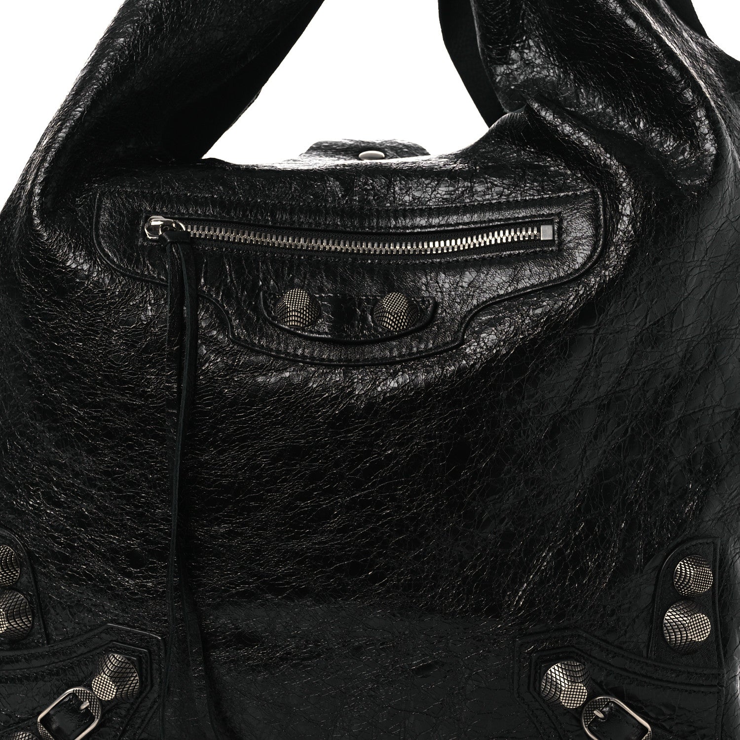 Balenciaga Agneau Arena Le Cagole Tote Black 5 of 10