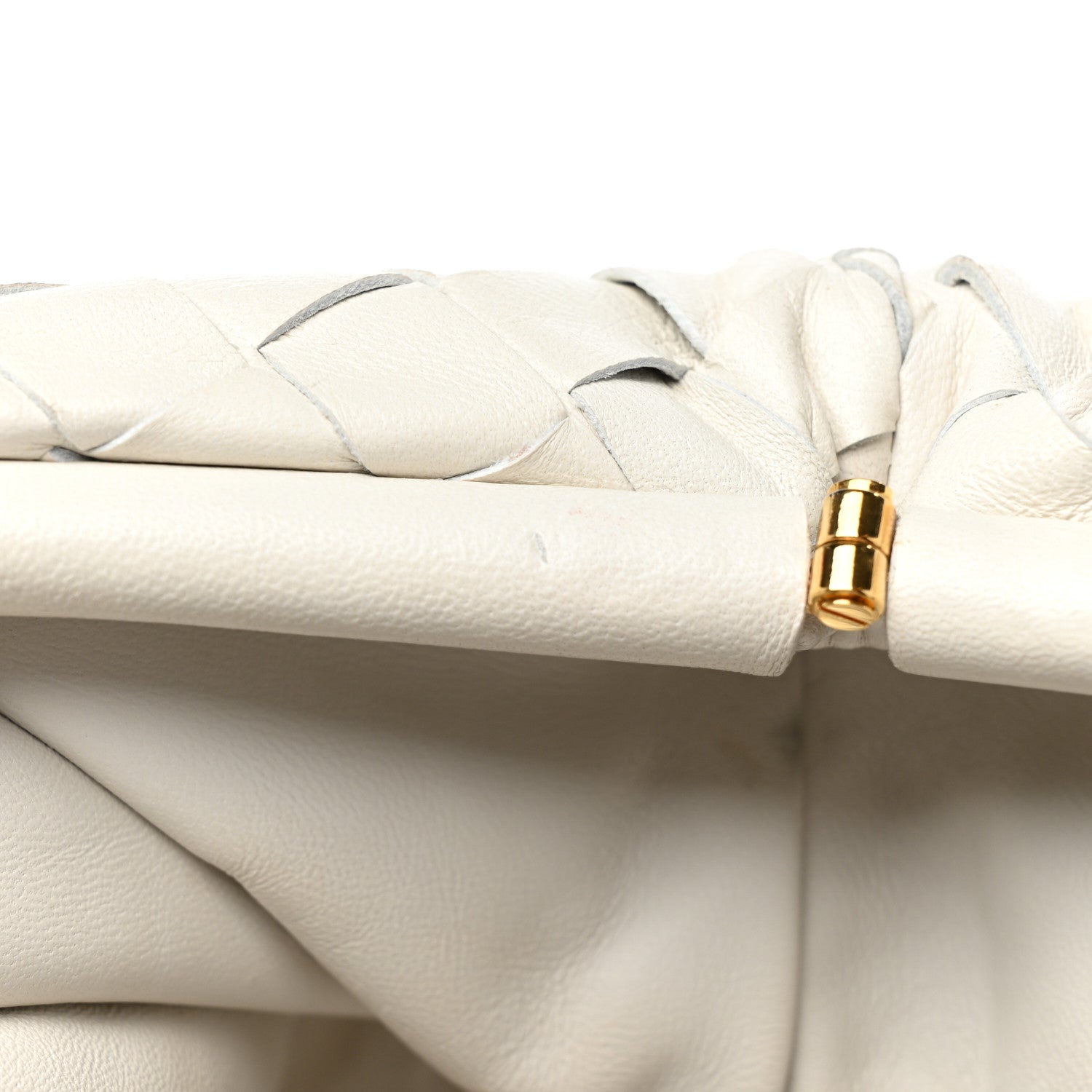 Bottega Veneta Nappa Maxi Intrecciato The Pouch Oversized Clutch Plaster 20 of 25