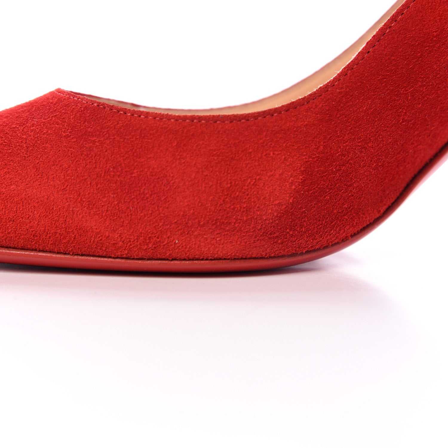 Christian Louboutin Veau Velours Clare 80 Pumps 39.5 Loubi 9 of 10