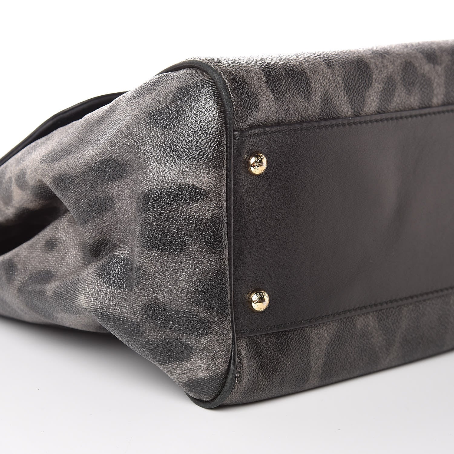Dolce & Gabbana Dauphine Leopard Print Large Miss Sicily Satchel Black 10 of 13