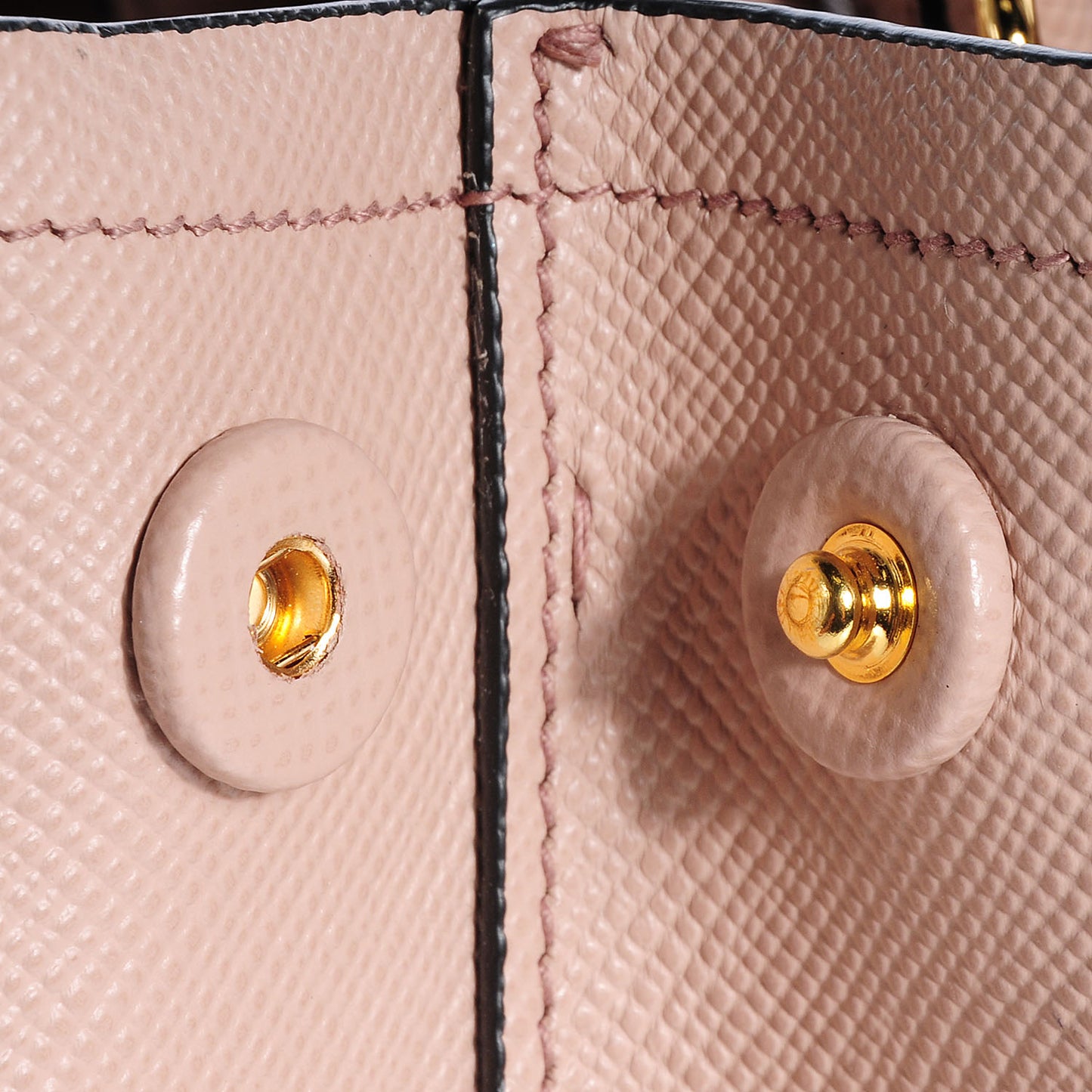 Saffiano Cuir Double Bag Cammeo