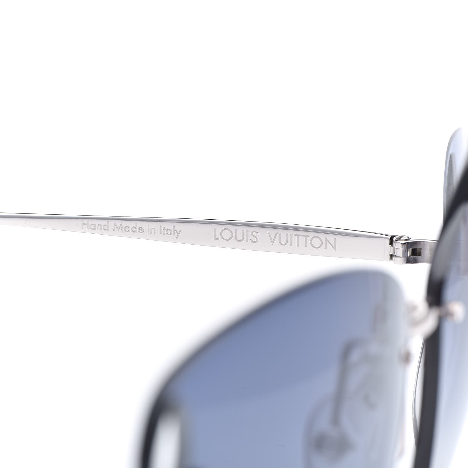 Louis Vuitton Lily Sunglasses Z0308U Silver 5 of 8