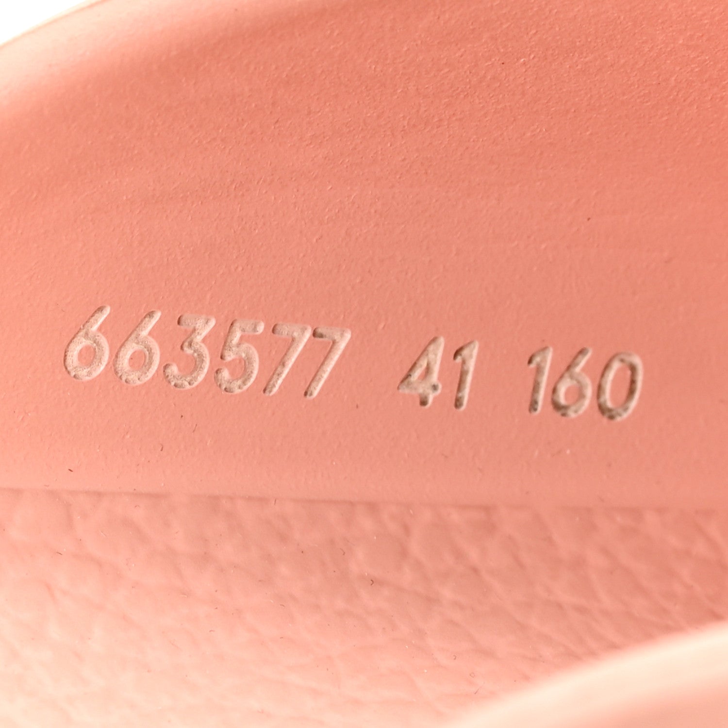 Gucci Rubber GG Monogram Perforated Elea Platform 55mm Lug Sole