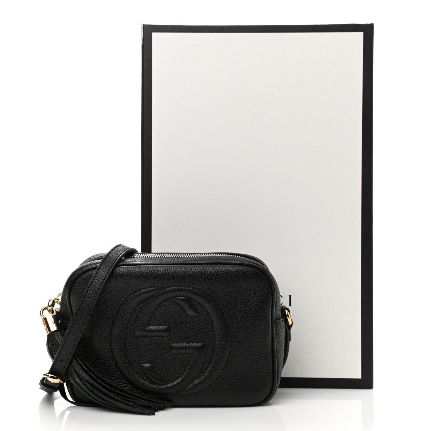 Gucci Pebbled Calfskin Small Soho Disco Bag Black 14 of 14
