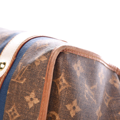 Louis Vuitton Monogram Rayures Tisse Sac GM Blue 14 of 22