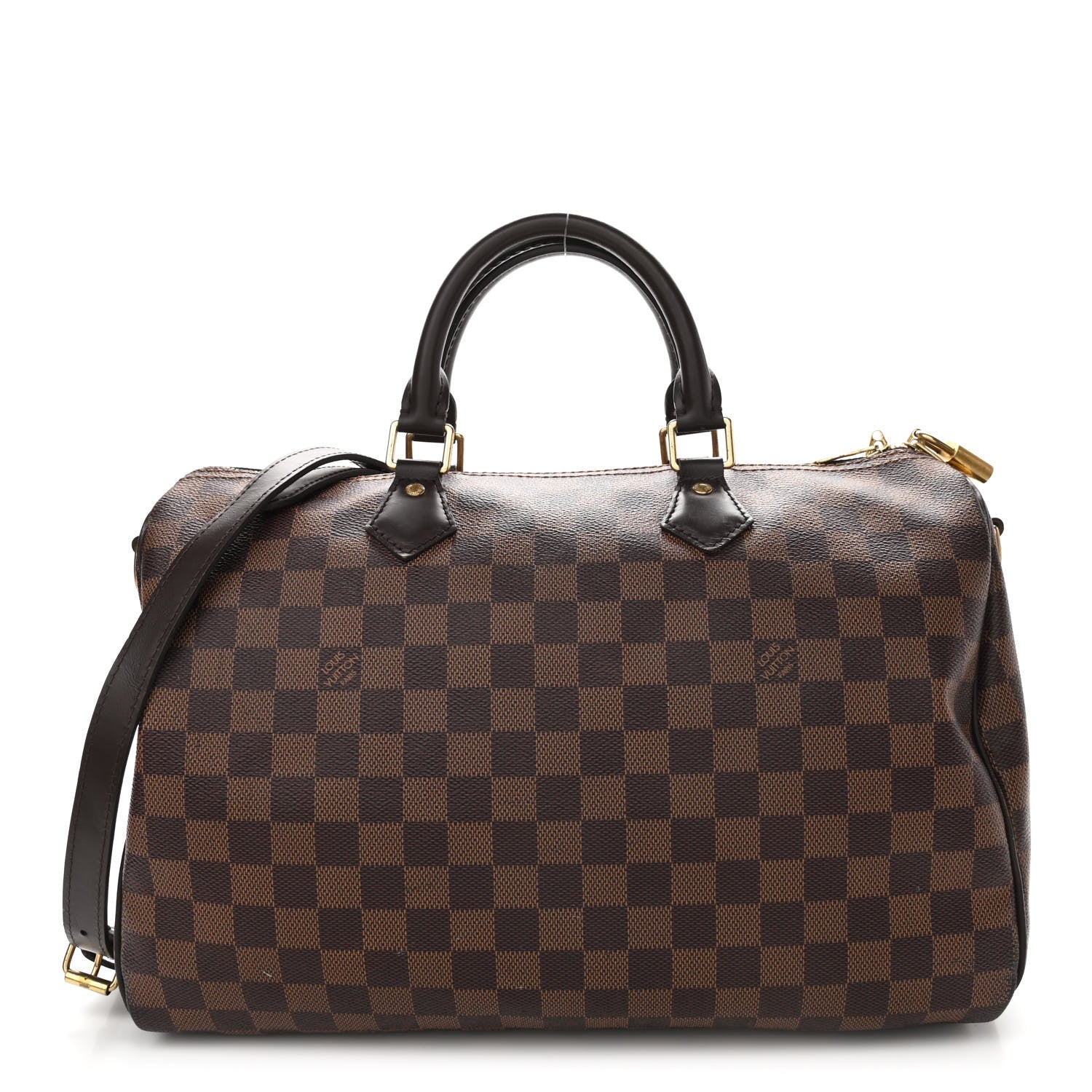 Louis Vuitton Damier Ebene Speedy Bandouliere 35 1 of 13
