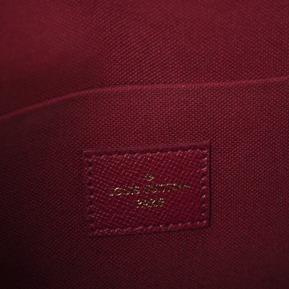 Louis Vuitton Monogram Pochette Felicie Chain Wallet Fuchsia 7 of 14