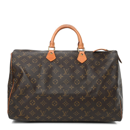 Louis Vuitton Monogram Speedy 40 1 of 12