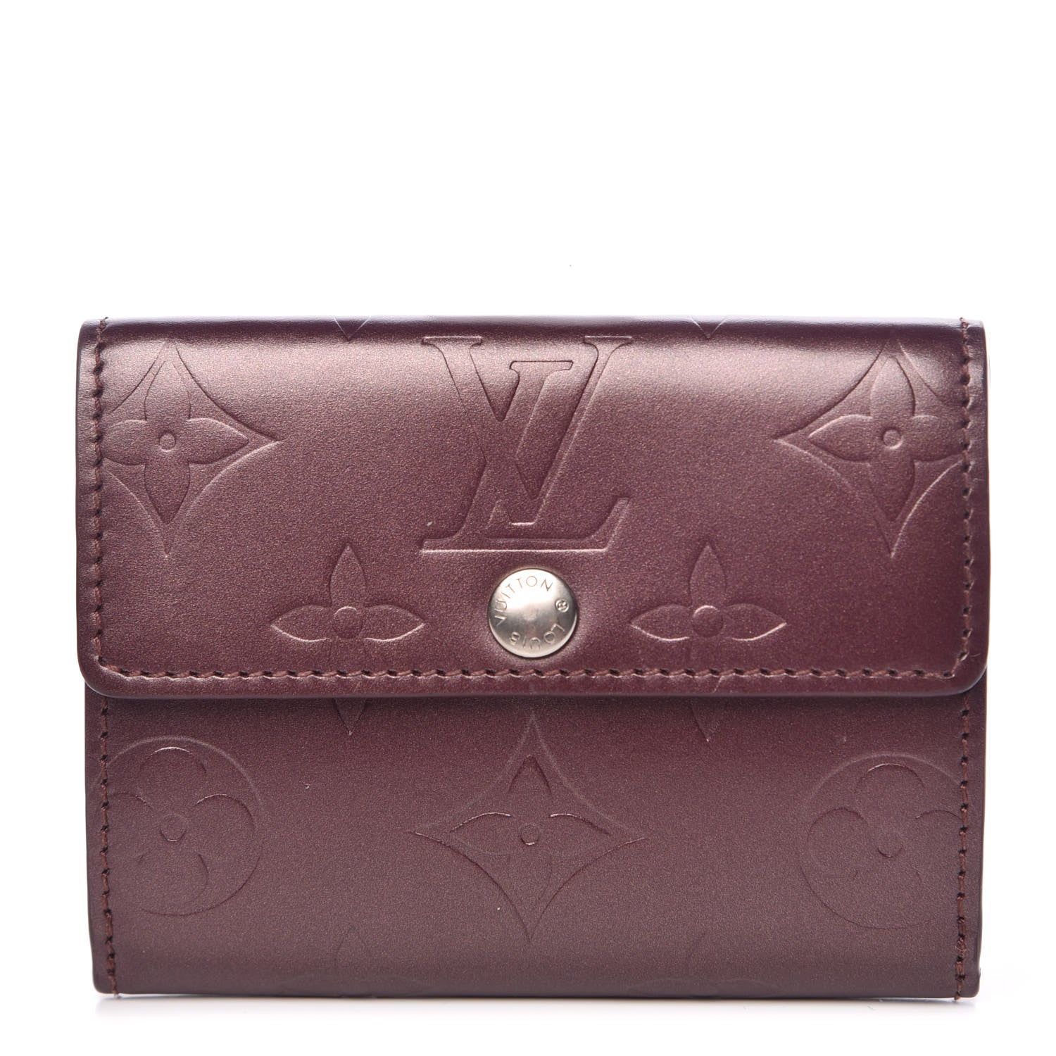 Louis Vuitton Mat Monogram Ludlow Wallet Violet 1 of 6