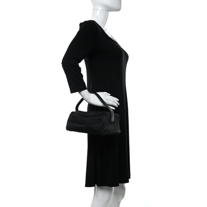 Chanel Nylon Travel Cosmetic Case Black 2 of 10