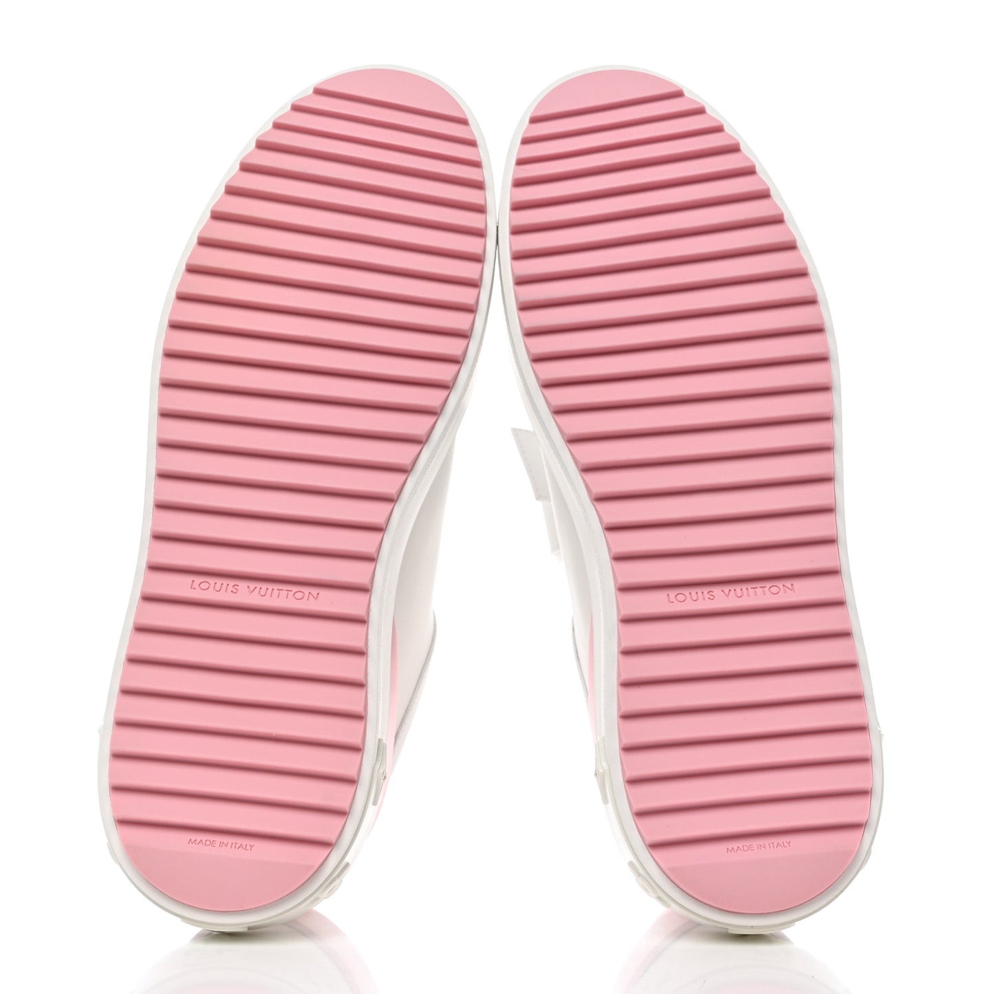 Calfskin Time Out Bow Sneakers 40 White Pink